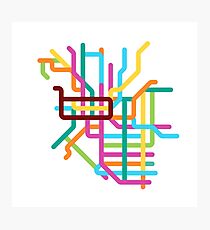 Mini Metros - Melbourne, Australia Photographic Print