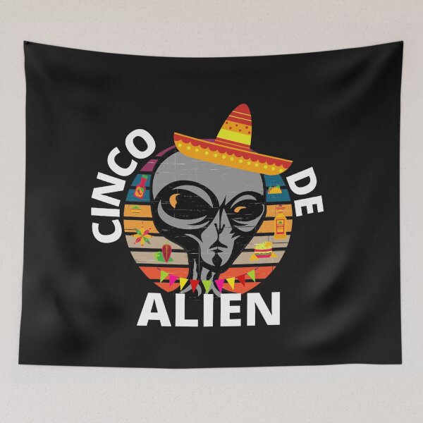 Item preview, Cinco de Alien designed and sold by UnboundFull.