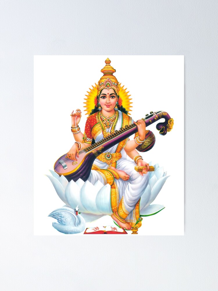 Saraswati Ma Drawing