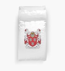 Hartford Coat of Arms Duvet Cover
