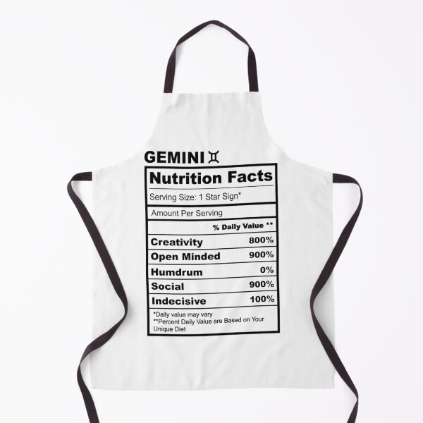 Item preview, Gemini Chart   designed and sold by MemeTherapy.
