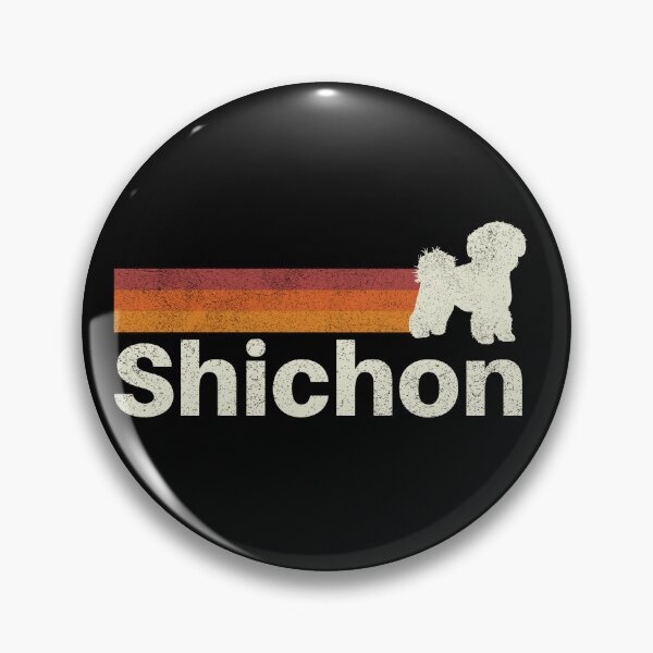 Item preview, Shichon Dog Vintage Retro Pet Lover designed and sold by rafaeltto.