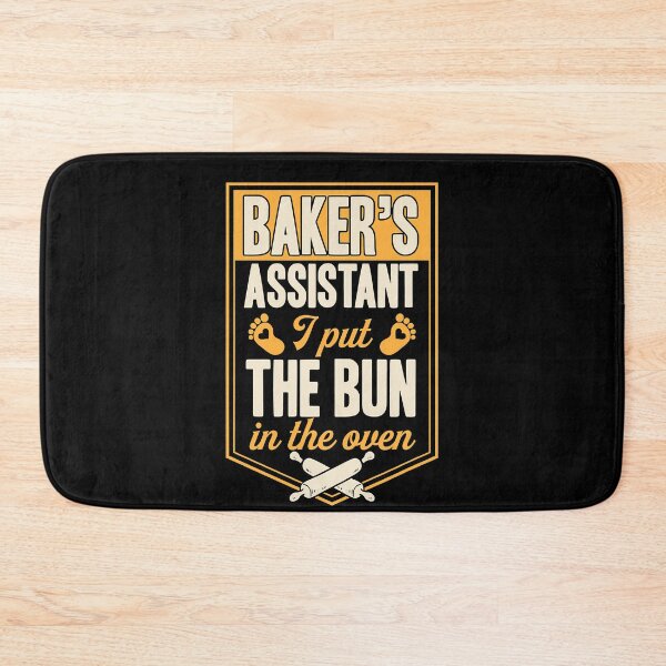 Item preview, Bakers Assistant I Put The Bun In The Oven Husband Pregnancy designed and sold by TARABENNIE01.