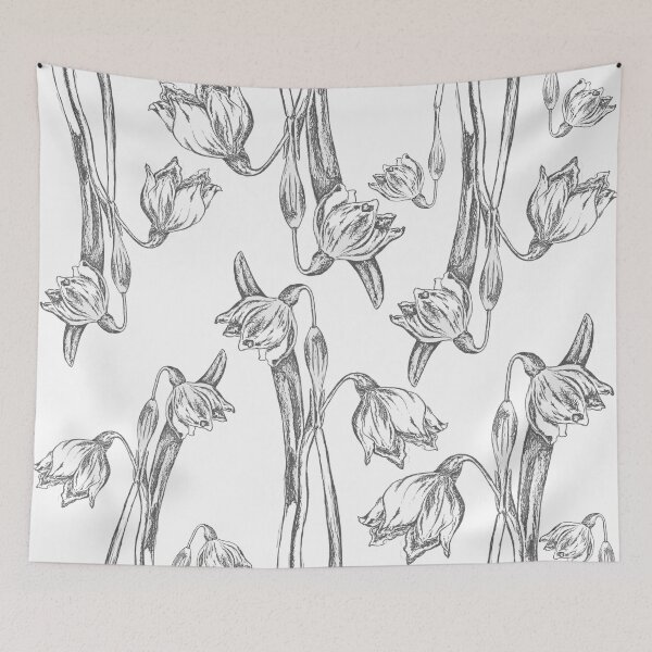 Item preview, Classic Snowdrop Pattern designed and sold by London-Fields.