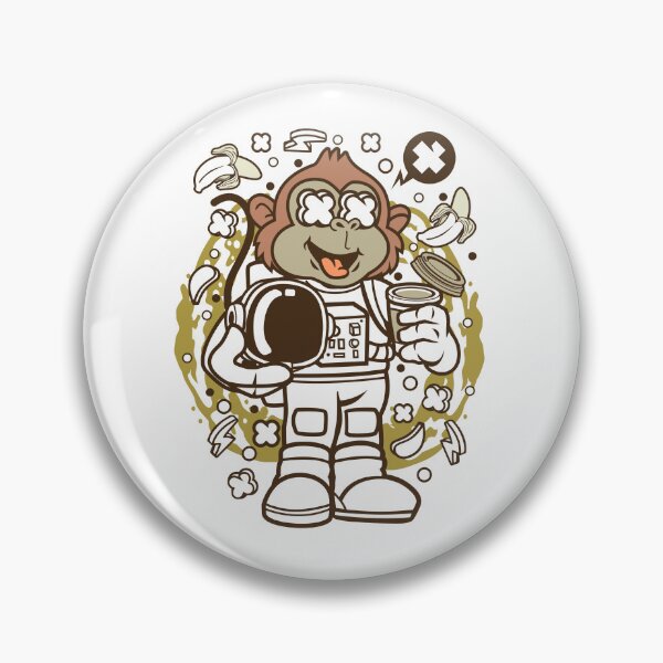 Item preview, Monkey Astronaut designed and sold by K-ARO.
