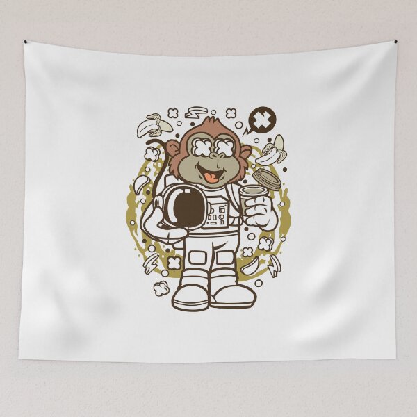 Item preview, Monkey Astronaut designed and sold by K-ARO.