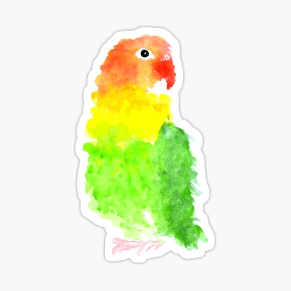 Who's A Pretty Birdy? Sticker