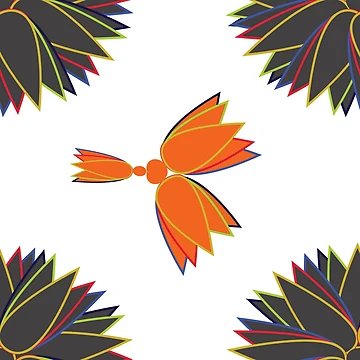 Artwork thumbnail, orange flower by RudolfR