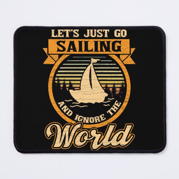 Item preview, Vintage Sailing Retro Sailboat Sailor designed and sold by Shirtcaesar.