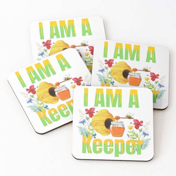 Item preview, funny beekeeper design - I am a keeper designed and sold by dsrdirect.