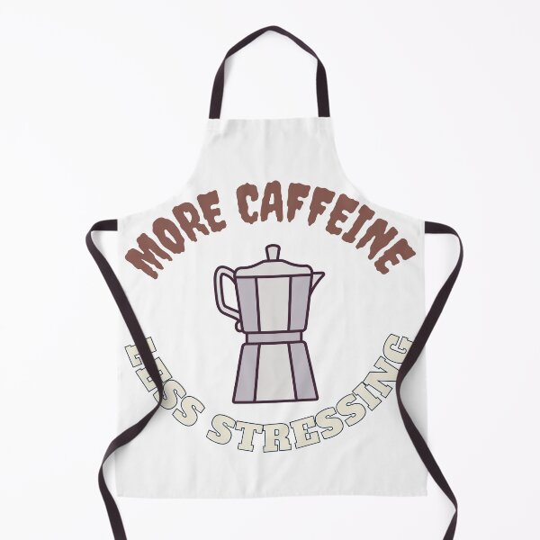 Item preview, funny more caffeine less stressing quote designed and sold by NovaCarter.