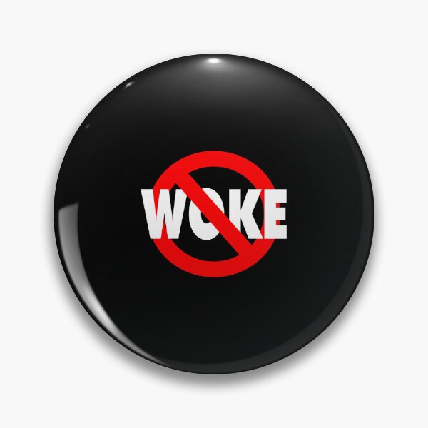 Item preview, Anti Woke      designed and sold by MaskedDesigner.