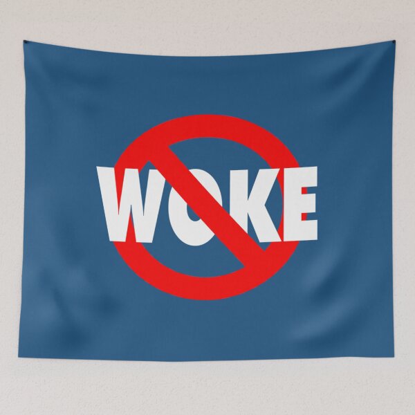 Item preview, Anti Woke      designed and sold by MaskedDesigner.