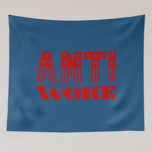 Item preview, Anti Woke - Not Woke - Free Speech - Political    designed and sold by MaskedDesigner.