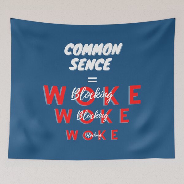 Item preview, Anti woke quote, anti woke culture print, anti woke , anti woke pillow print (1) designed and sold by MaskedDesigner.