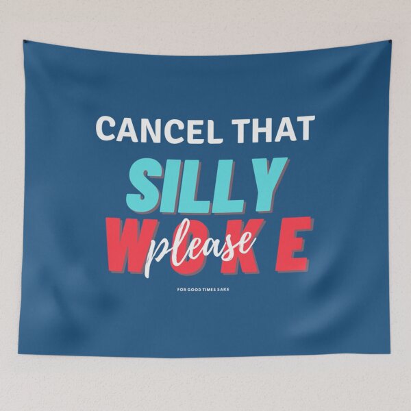 Item preview, Anti woke quote, anti woke culture print, anti woke , anti woke pillow print (2) designed and sold by MaskedDesigner.