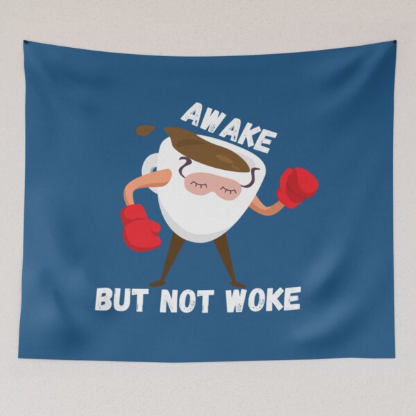 Item preview, Coffee Awake but not woke  Awake but not woke    designed and sold by MaskedDesigner.