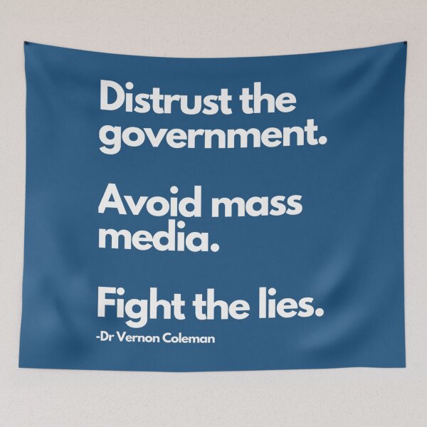 Item preview, Don’t Trust The Government  Active  designed and sold by MaskedDesigner.