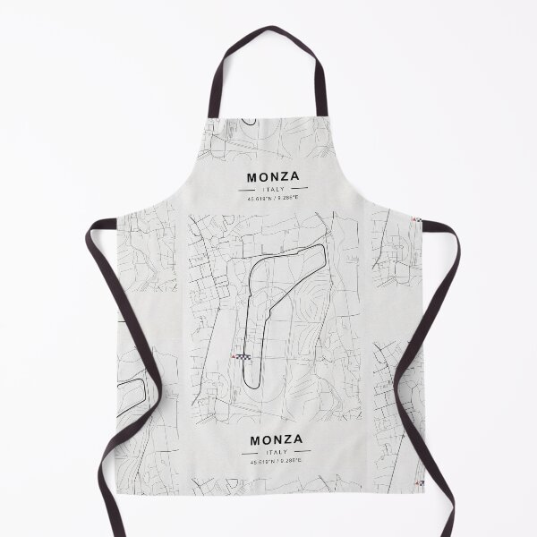 Item preview, Haas F1 Team Monza Italy Map Tshirt designed and sold by nanwy.