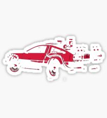 Back to the future Delorean | Car | Cult Movie Sticker