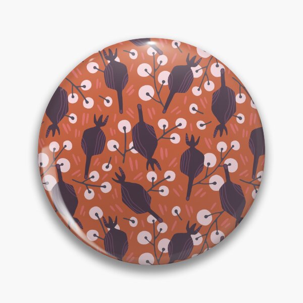 Item preview, Dark rosehip berries on a terracotta red background designed and sold by NataKutyavina.