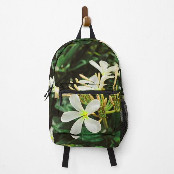 Item preview, White yellow green jasmine flowers designed and sold by fowons.