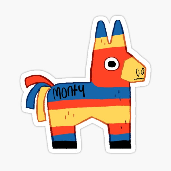 Pinata Stickers Redbubble - llama pinata roblox