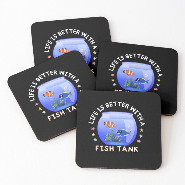 Item preview,  Life Is Better With A Fish Tank designed and sold by ni3ma.