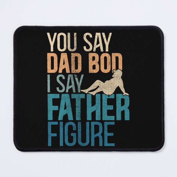 Item preview, Dad Bod Father Figure funny Vintage  designed and sold by Dolphin Graphic.