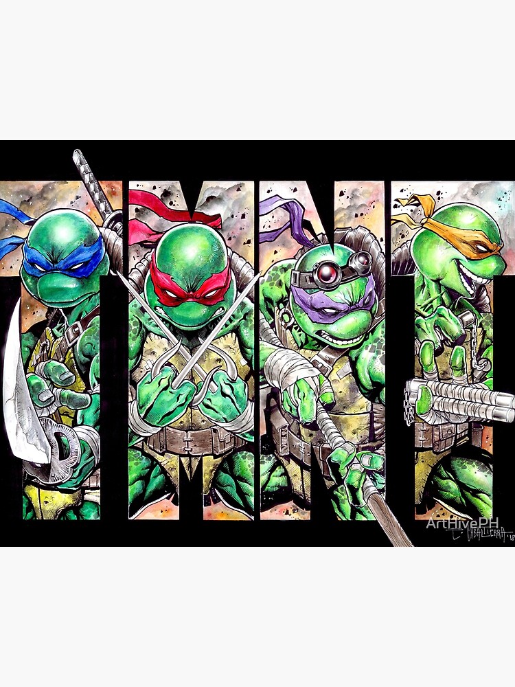 Donatello TMNT Art Board Print for Sale by ettawilliam