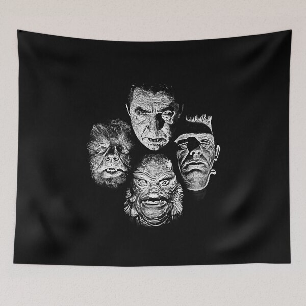 Item preview,  Universal Studios, Monsters, Monster Mash, dracula, wolfman, frankenstein, creature, halloween  designed and sold by Catsra65.