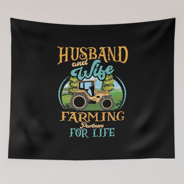 Item preview, Farm Farmer Husband Wife Farming Partner designed and sold by Shirtcaesar.