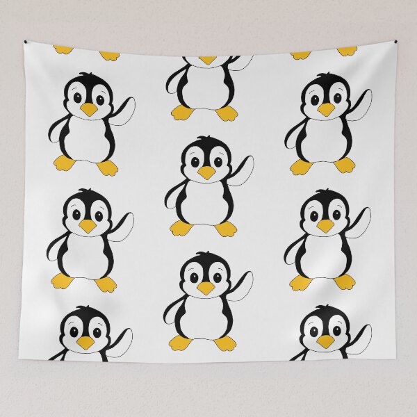 Item preview, happy little penguin designed and sold by ShipsinParadise.