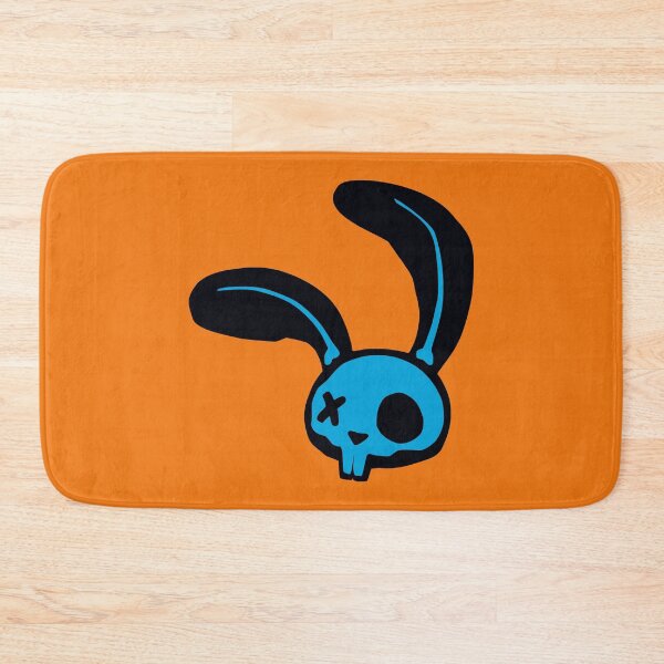 Item preview, Blue Punk Bunny Skull Graphic designed and sold by iscaStudioArt.