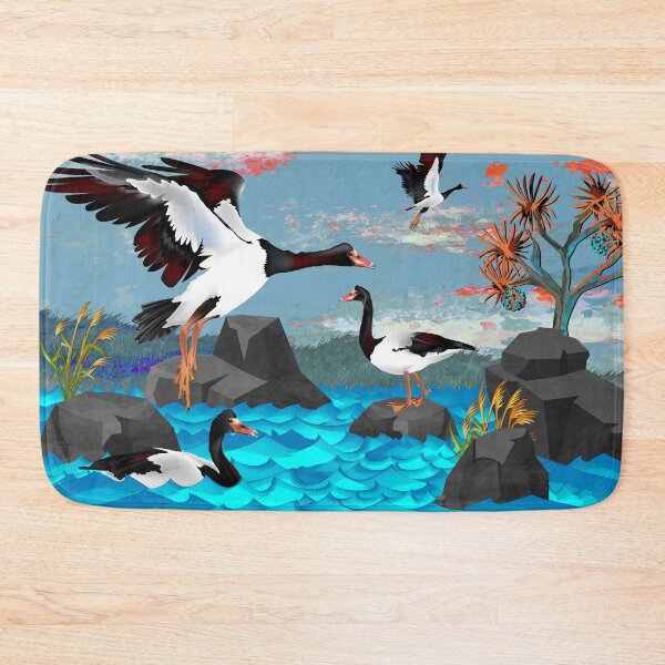 Item preview, Magpie Geese of Black Rock Lake. designed and sold by Graham Colton.