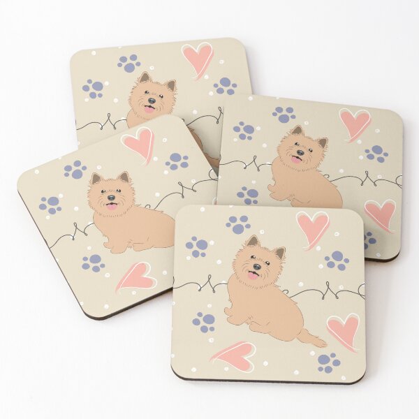 Item preview, LOVE Wheaten Norwich Terrier designed and sold by Lulupainting.