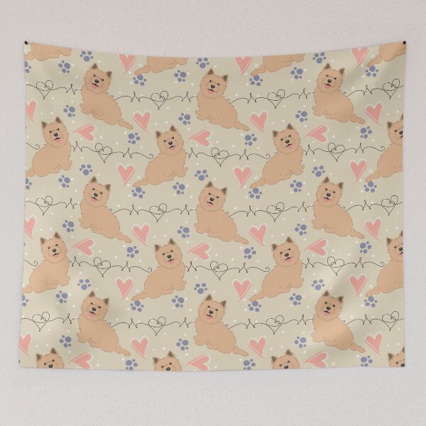 Item preview, LOVE Wheaten Norwich Terrier designed and sold by Lulupainting.
