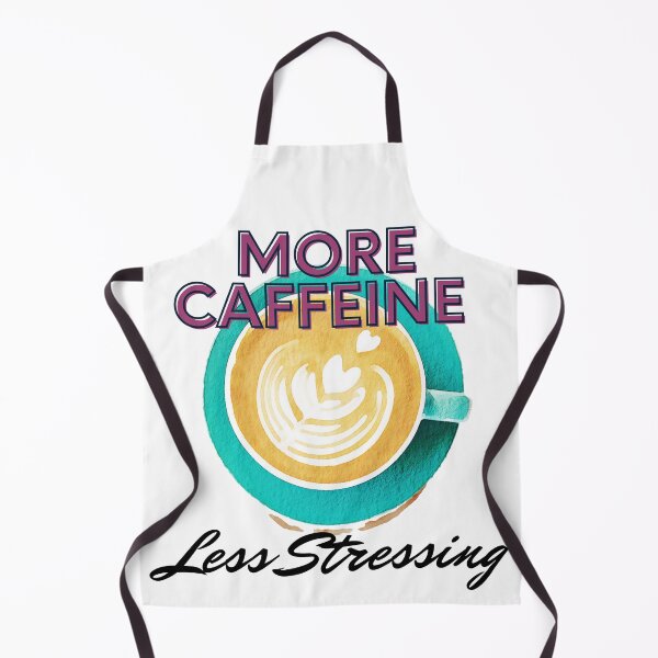 Item preview,  funny more caffeine less stressing quote designed and sold by NovaCarter.