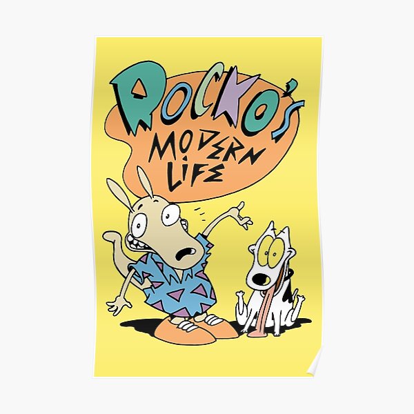 Rocko's Modern T-Shirt Poster