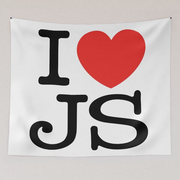 Item preview, I ♥︎ JS designed and sold by The Art Collector.