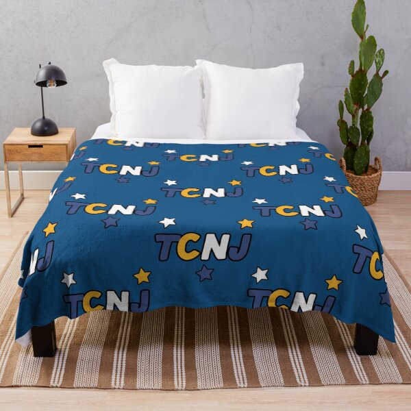 TCNJ Stars Throw Blanket