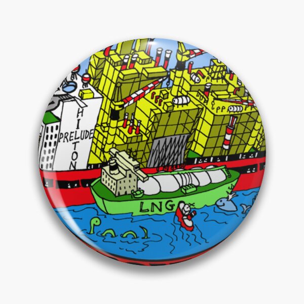 Item preview, Prelude FLNG Project colour T-Shirt designed and sold by LisaGraham7.