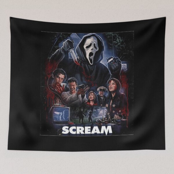 Item preview, Scream horror movie artwork poster  designed and sold by LisaGraham7.