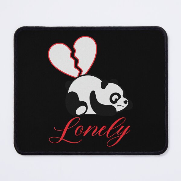 Item preview, A Lonely Panda,Lonely Panda,heartbreaking gift for panda lovers,Save Giant Pandas,Cute panda gift designed and sold by SimpleAndGreat.