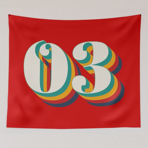 Item preview, Number 3 designed and sold by Texterns.