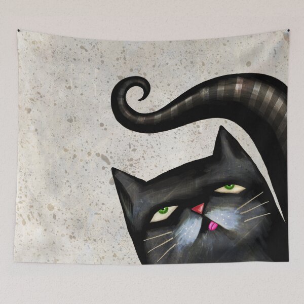 Item preview, Black cat designed and sold by KseniaDr.