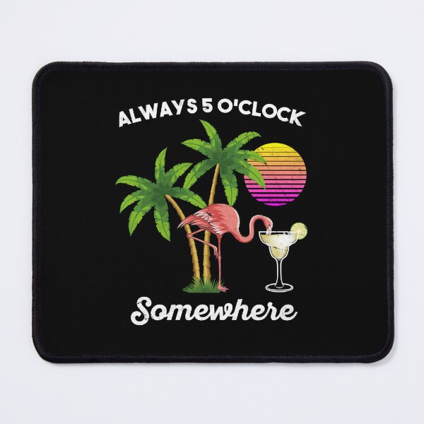 Item preview, 5 o'clock somewhere drinking flamingo designed and sold by ishahtonisha.