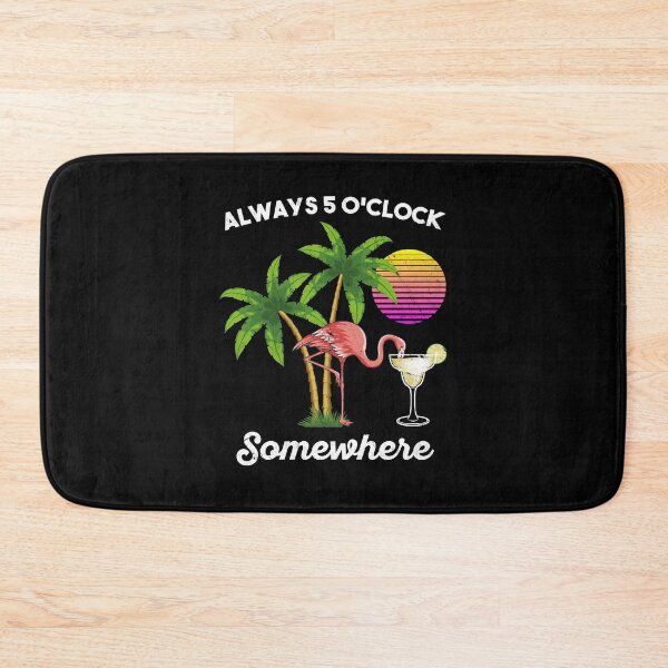 Item preview, 5 o'clock somewhere drinking flamingo designed and sold by ishahtonisha.