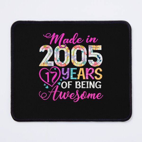 Item preview, 17 Years Old 17th Birthday Madee in 2005 Kid Teen Girl Floral designed and sold by ishahtonisha.