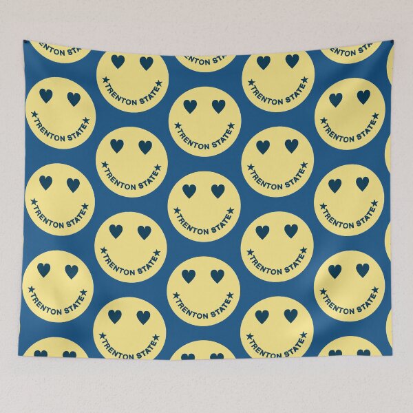 Item preview, TCNJ Trenton State Smiley Face   designed and sold by baserelasertad.